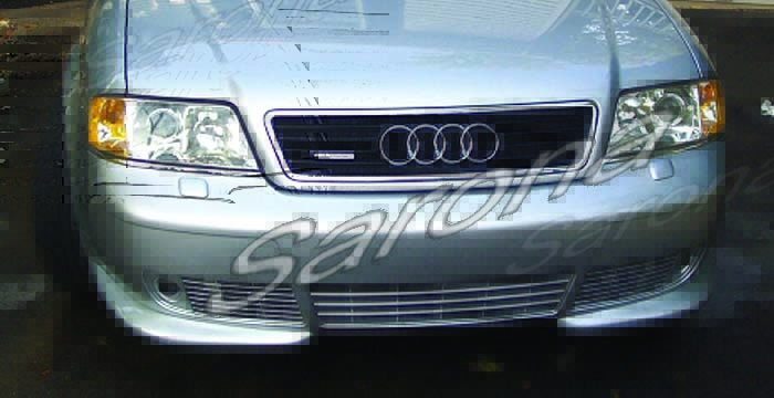 Custom Audi A6  Sedan Front Lip/Splitter (1998 - 2004) - $249.00 (Part #AD-005-FA)